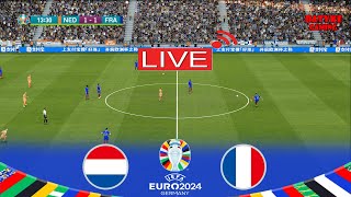 🔴Hà Lan vs Pháp TRỰC TIẾP  UEFA EURO 2024  Trận đấu trực tiếp ngay bây giờ [upl. by Hagen]