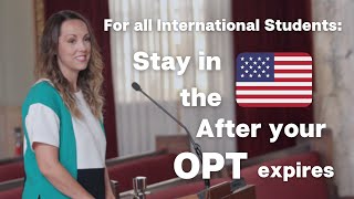 For all International Students Stay in the US after your OPT expires [upl. by Melton]