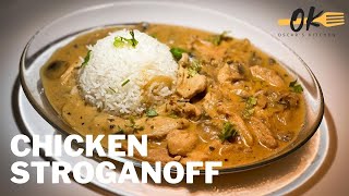 Simple Chicken Stroganoff Recipe [upl. by Duquette410]