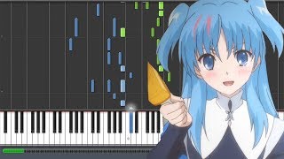 Dearest Drop  SukaSuka Opening Piano Synthesia [upl. by Vaclav]