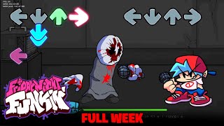 Friday Night Funkin  VS ScrapeFace FULL WEEK  Cutscenes FNF MODS Hard [upl. by Anirda193]