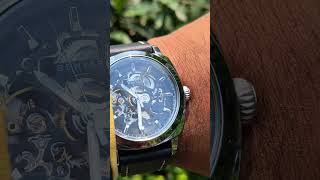 Most Affordable Skeleton Automatic Watch Wrist Roll  Benyar 5121 [upl. by Anitra]