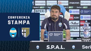 La conferenza di mister Clotet per SPALParma  7 Serie BKT 202122 [upl. by Illona]