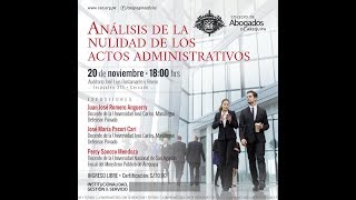 ANÁLISIS DE LA NULIDAD DE LOS ACTOS ADMINISTRATIVOS [upl. by Ardiek]