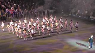 Lochiel Marching Drill Team and the Highland Dancers  Royal Edinburgh Military Tattoo 2016 [upl. by Bahr]