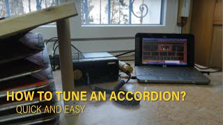 Accordion Tuning How to tune an accordion Quick and Easy [upl. by Einej641]