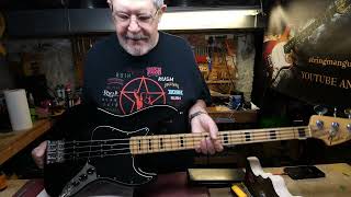 Fender CIJ Geddy Lee Jazz Bass Setup EP358 [upl. by Dannica]