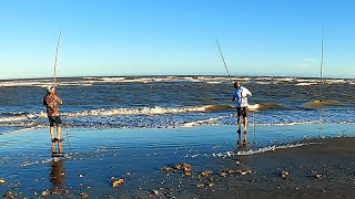 PESCA DE LA CORVINA NEGRA EN LA BOCA DE MAR CHIQUITA [upl. by Llednar]