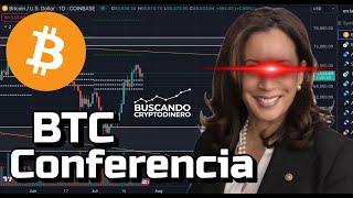 🟠 Ambos partidos politicos en la conferencia de Bitcoin [upl. by Dunkin]