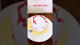 Minimal fondant anniversary cake decoration tutorial bangalore baker order now 7204249571 [upl. by Christi]