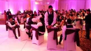 The Groomsmen Surprise New Bride with an Epic Dance Set [upl. by Cavill66]