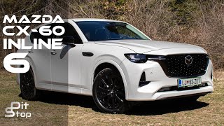 NEW Mazda CX60 TAKUMI 25 eSkyactiv 328HP 0100 POV Test Drive 1355 Joe Black [upl. by Neslund]