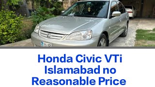 Honda Civic for sale  Eagle shape Civic for sale in low price Honda Civic Es AbbasCarwala [upl. by Anabal842]