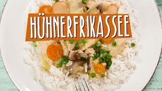 Selbstgemachtes Hühnerfrikasse  Die einfachsten Rezepte der Welt [upl. by Luedtke803]