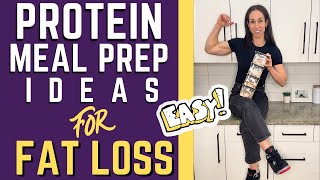 Easy HIGH PROTEIN MEAL PREP amp Snack Ideas For BUSY People [upl. by Theron]