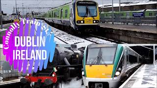 Dublin Connolly Train Station CAF 3000 [upl. by Oleg]