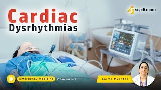 Cardiac Dysrhythmias  Clinical Emergency Medicine  Medical VLearning  sqadiacom [upl. by Uase]