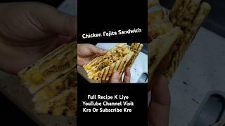 Chicken Fajita Sandwich [upl. by Nyberg]