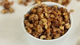 How To Make Candied Walnuts  So Easy Delicious Great for Salads Gifts and Snacks by Rockin Robin [upl. by Eldorado]