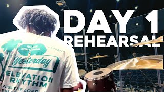 YTHX24 Rehearsal Day One  Elevation Church  Vlog [upl. by Rosemaria131]