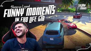 Shreeman Legend Funny Moments In Exo Life gta [upl. by Alrats84]