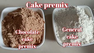 Cake Premix  How to make cake premix at Home  cake premix Recipe Satvik Recipe ampHome [upl. by Ancalin270]