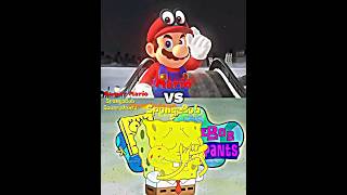 Mario VS SpongeBob Requested [upl. by Sialac]