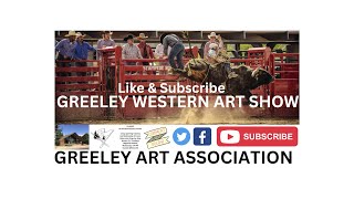 GREELEY WESTER STAMPEDE ART SHOW [upl. by Natiha]