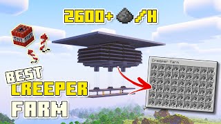 Broken As Of 121MEGA Creeper Farm For Minecraft Bedrock 120 [upl. by Jephthah110]