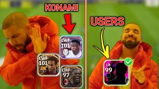 KONAMI HIDING BEAST WINGER AS A LEFT BACK 🥶  eFootball 2023 Mobile [upl. by Nonah188]