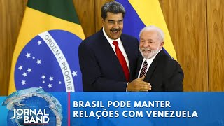 Brasil pode ser crítico e manter relações com a Venezuela diz exministro  Jornal da Band [upl. by Norvall106]