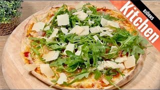 BRILLIANTE Pizza mit Serranoschinken und Rucola [upl. by Narod]