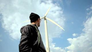 Wind turbine sound  high quality audio [upl. by Sihtnyc]