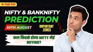 Aggressive Buying Continue  29thAug  Nifty and Banknifty predictions and analysis for tomorrow [upl. by Normie804]