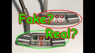 Fake Counterfeit Scotty Cameron 2018 Select Newport 2 Putter  How to tell the Difference [upl. by Keverian]