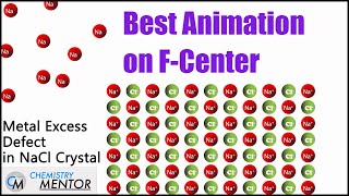 Fcentre in Crystal Defects [upl. by Mercer]