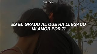 Es el grado al que ha llegado mi amor por ti  Derecho de antigüedad  Banda El Limón letra [upl. by Markland]