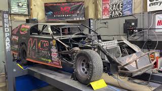 RW Motorsports LLC IMCA A Mod Chassis Dyno [upl. by Hurless730]