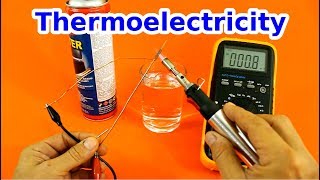 Thermoelectricity Seebeck and Peltier Effect Electricity Generation from Heat [upl. by Elleon]