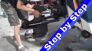 Big Kid Powersports How To Remove a Mercruiser Outdrive [upl. by Eyatnod]