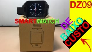 SMARTWATCH DZ09  Análise e opinião em Português do Relógio Inteligente DZ09 [upl. by Nnaillek898]