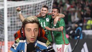 🇦🇷😱 ARGENTINO reacciona a México vs Alemania  Amistoso Internacional [upl. by Sgninnej259]