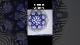 El arte en Geogebra geogebra viralhortsparati clasesartegeogebraanimationmathflormatematica [upl. by Soilissav]