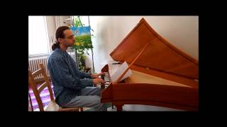 Sweelinck Paduana Lachrimae John Moraitis spinet [upl. by Hunley234]