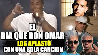 LA CANCIÓN CON LA QUÉ DON OMAR APLASTÓ A YANKEE HÉCTOR Y WISIN Y YANDEL [upl. by Sajet366]