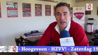 VV Hoogeveen TV aflevering 4 bekerkraker Hoogeveen HZVV – Karlo Meppelink 07 11 2016 [upl. by Oderfliw]