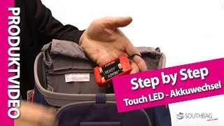 Step by Step Schulranzen Touch LED  Akkuwechsel [upl. by Florine]