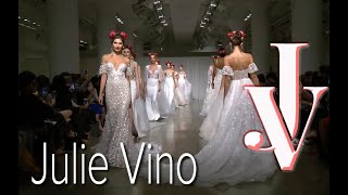 JULIE VINO Bridal Fall 2019 Collection Runway Fashion Show  Bridal NYBFW FW19  EXCLUSIVE [upl. by Mayce]