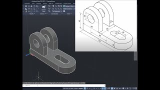 AutoCAD 3D Basics of Modeling STEP BY STEP [upl. by Eveiveneg86]