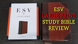 ESV Study Bible LARGE Print [upl. by Eneliak]